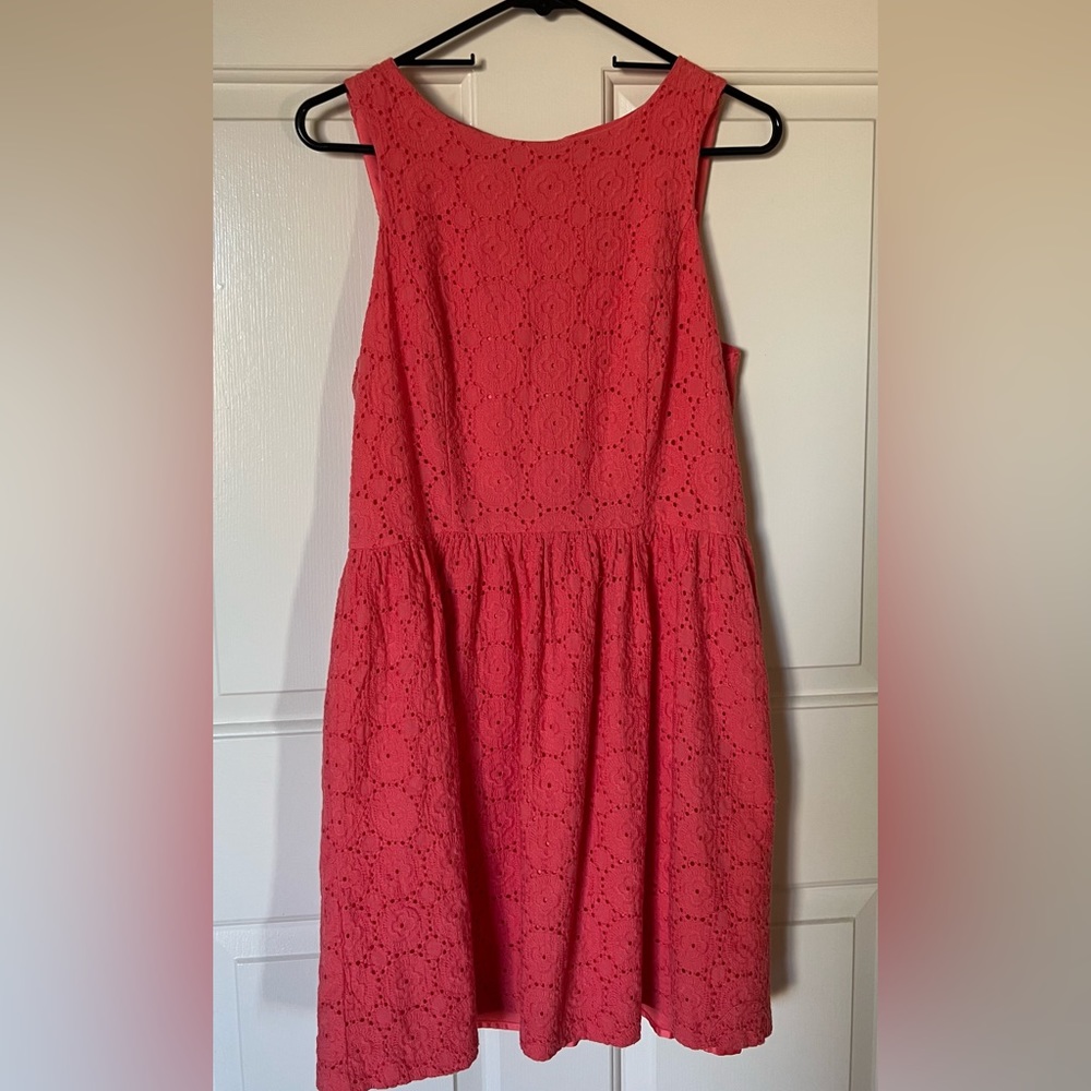 Coral dress by Kenzie. Very good used condition